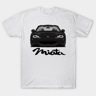 MX5 Miata NB Black T-Shirt